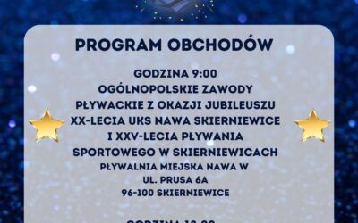JUBILEUSZ XX-lecia UCZNIOWSKIEGO KLUBU SPORTOWEGO „NAWA Skierniewice”