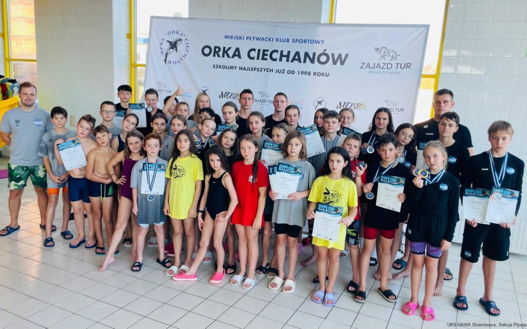 Zawody pływackie „U Ciecha” – Ciechanów 2024